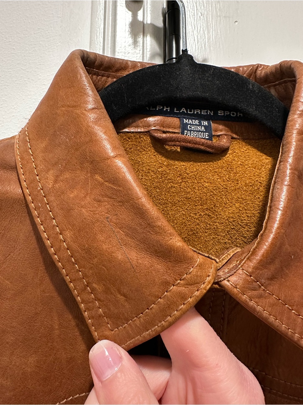 Vintage Ralph Lauren Sport suede jacket - Picture 6 of 12